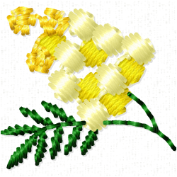 Flowers And Tree Embroidery Design 6 Flowers And Tree Embroidery Design 6